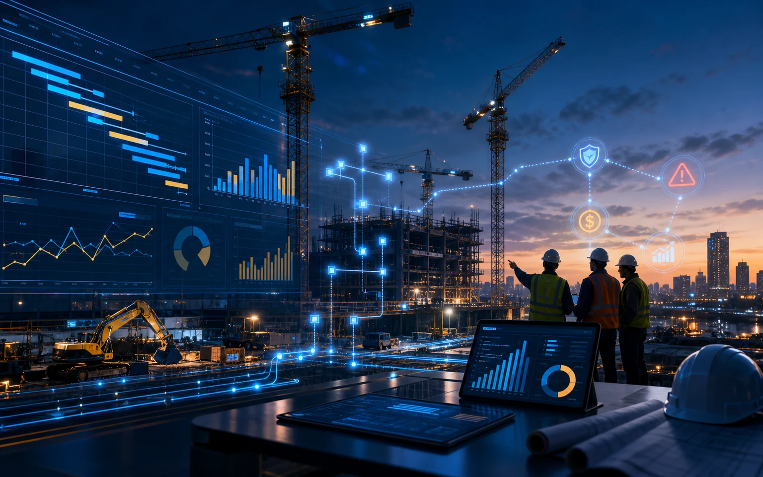 Construction operations analytics case study image