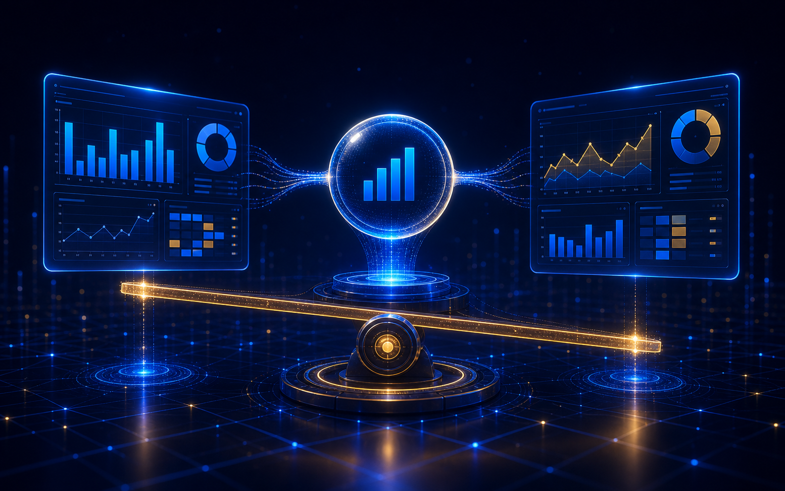 Conflicting dashboards showing different versions of the same metric