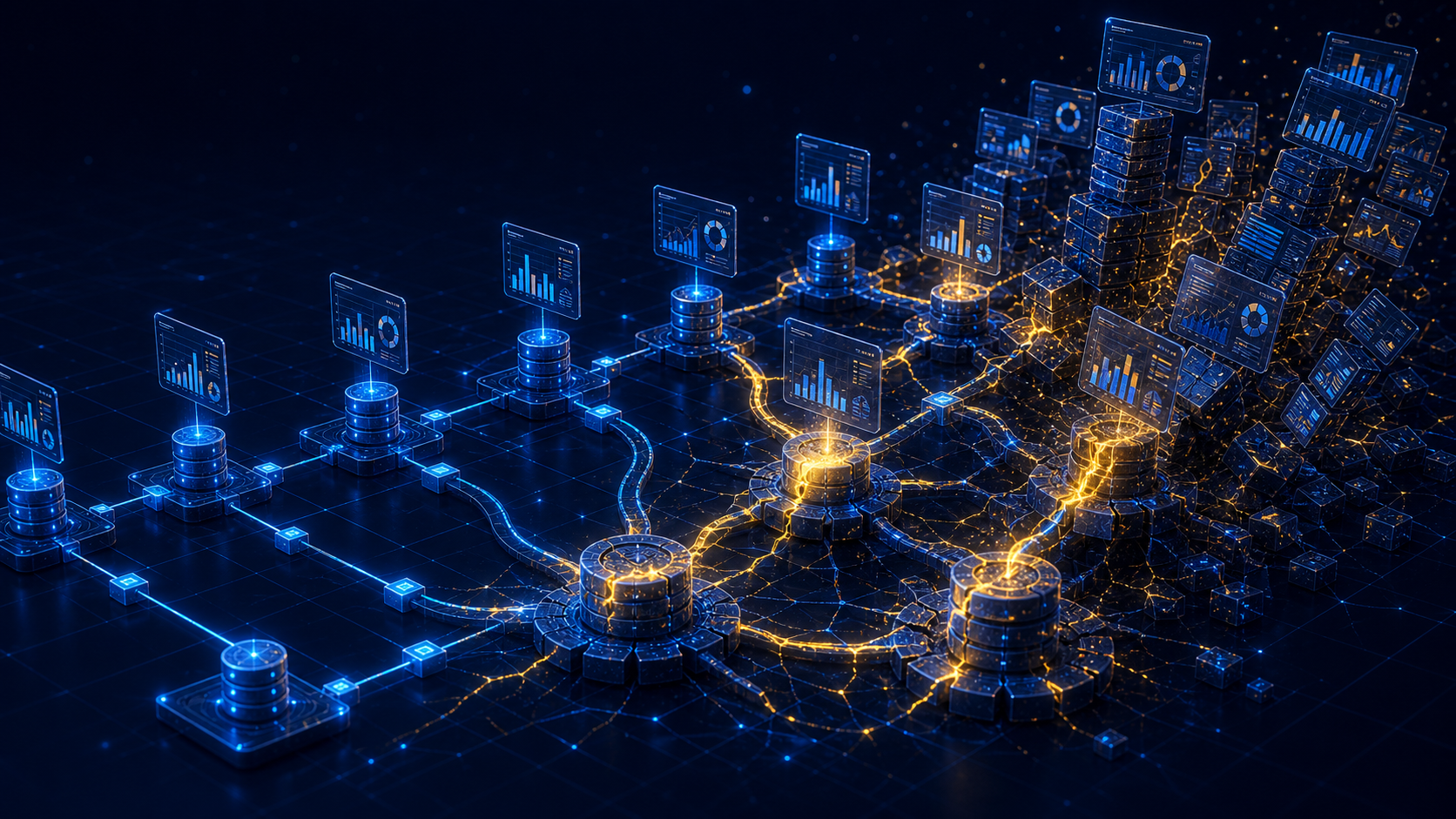 Analytics system bending under growing reporting complexity